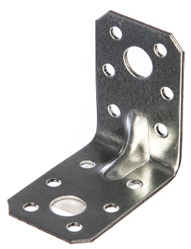 Tech-Krep Уголок крепежный усиленный 50х50х36х2 мм, оцинк. - накл. 124410