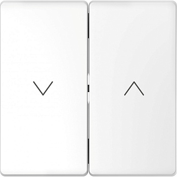 SE Merten D-Life Белый Лотос Клавиша-кнопка для жалюзи MTN3855-6035