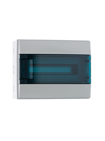 Купить ABB Mistral65 Бокс навесной 12М прозрачная дверь (с клемм) 1SLM006501A1202