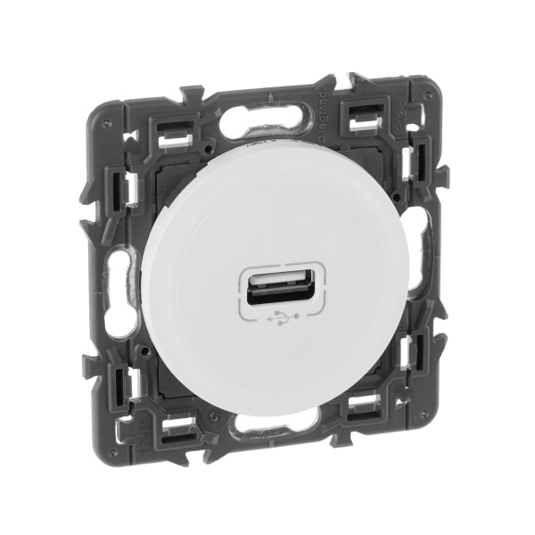 Купить Legrand Celiane Бел Накладка Розетки USB 1-ой 068253