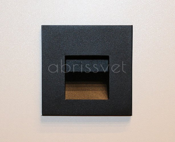 ITALLINE DL 3019 black светильник встраиваемый