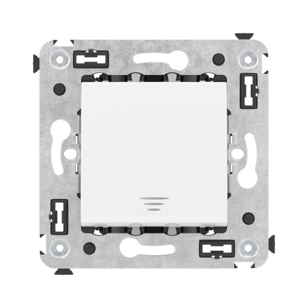 Купить DKC Кнопка одноклавишная в стену, "Avanti", "Белое облако"