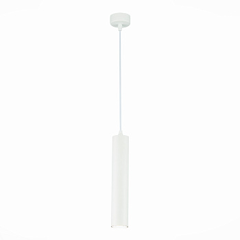 ST LUCE  ST151.503.01 Светильник подвесной Белый GU10 1*50W IP20 D54xH290 220V Без ламп
