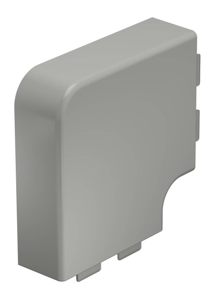 OBO Bettermann Угол плоский кабель-канала WDK 40x110 мм, ПВХ серый RAL7030 6021743