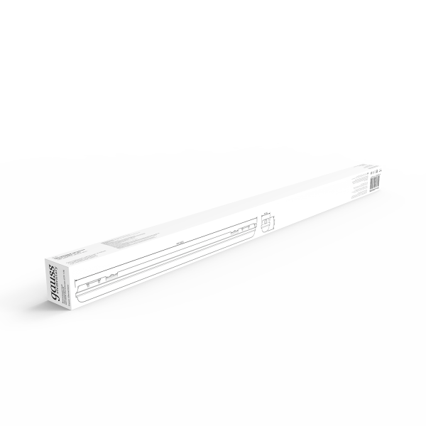 Купить Gauss Светильник линейный СПП-176 Elementary 36W 2850lm 4000K 200-240V IP65 1200*76*66мм LED 864225236