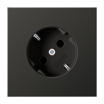 JUNG SCHUKO®-розетка, антрацит AL2520-45AN