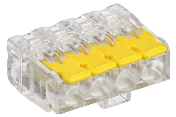 IEK Строительно-монтажная клемма СМК 228-414 (4шт/упак)