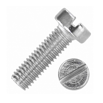 Tech-Krep Винт DIN84 с цилиндрической головкой оцинк. М4х16 (18 шт) - пакет 102983