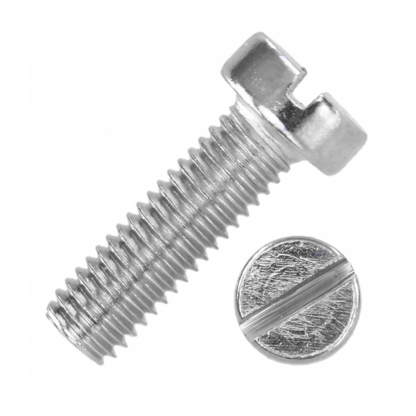 Tech-Krep Винт DIN84 с цилиндрической головкой оцинк. М4х16 (18 шт) - пакет 102983