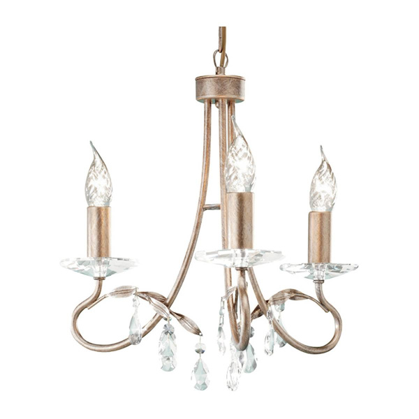 Natural Concept CHRISTINA Люстра CRT3-SILVER-GOLD Natural Concept CHRISTINA Люстра CRT3-SILVER-GOLD