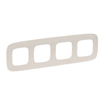 Legrand Valena ALLURE Слоновая кость Рамка 4-ая 754314