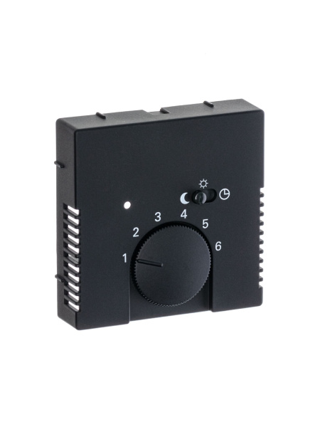 Купить ABB BJE Solo/Future Черный бархат Накладка для терморегулятора (мех 1095 U, 1096 U) 2CKA001710A3909