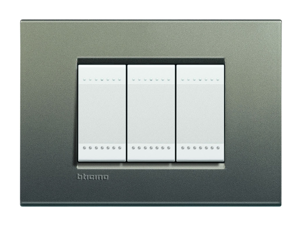 Купить BT LL Серый шелк Рамка прямоугольная, 3 мод LNA4803AE