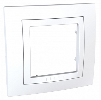 SE Unica Белый Рамка 1-ая MGU2.002.18