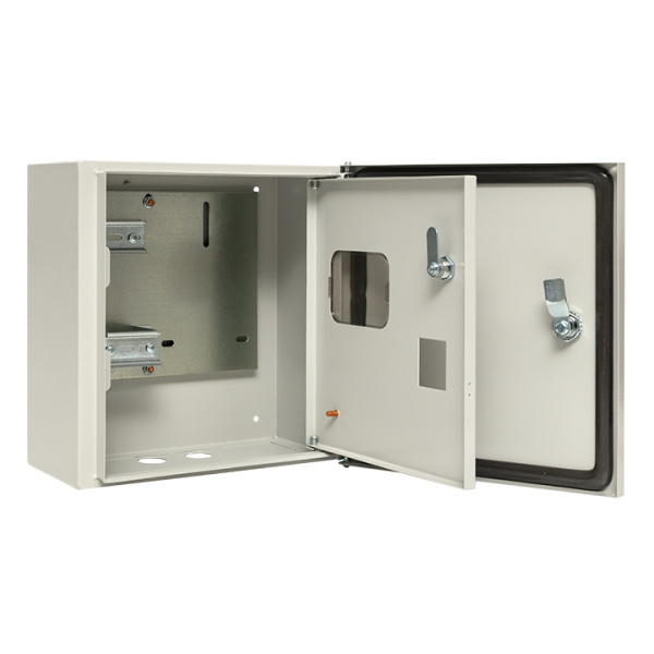 Купить EKF Basic Щит учетный ЩУ-1/1-1 двухдверный (310х300х160) IP54