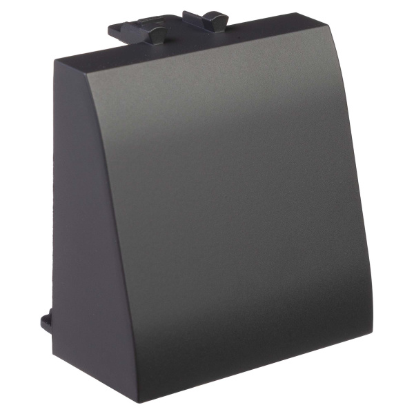 Купить DKC Вывод кабеля модульный "Avanti", "Черный матовый", 2 модуля