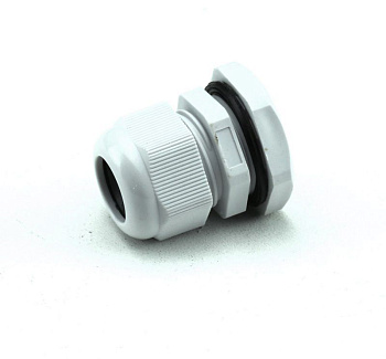 ЗЭТАРУС Сальник MG 25 пластик (12-15мм) IP68 серый zeta30903