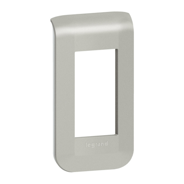 Купить Legrand Mosaiс Рамка - Программа Mosaic - 1 модуль - алюминий 079301L