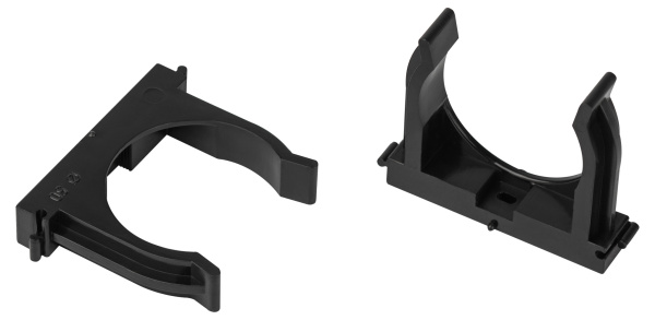 ЭРА Крепеж клипса для труб CLIP-50-B-MP прямой монтаж d 50мм черный 25шт