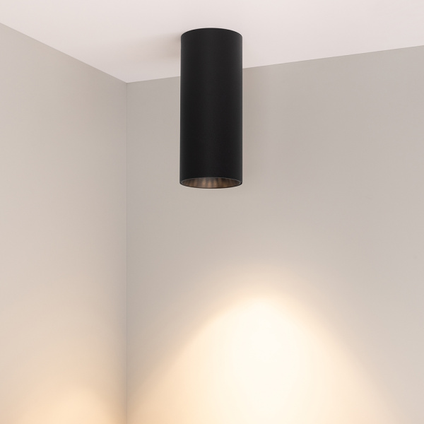 Купить Светильник GREENTECH-DEW-S-D65-9W 3000K (накладной) ЧЕРНЫЙ (Briaton, IP40 Металл, 3 года) 035347