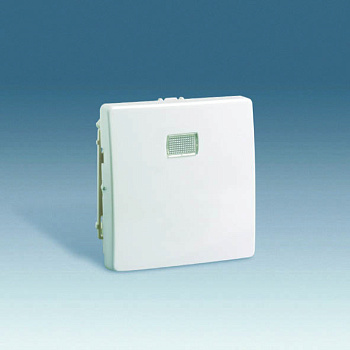 Simon 82 Белая Клавиша 1-ая с окном для символа (82972..,82982) 82013-30