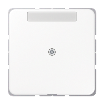 JUNG CD 500/CD plus Белый Вывод кабеля с полем для надписи CD590NAAWW