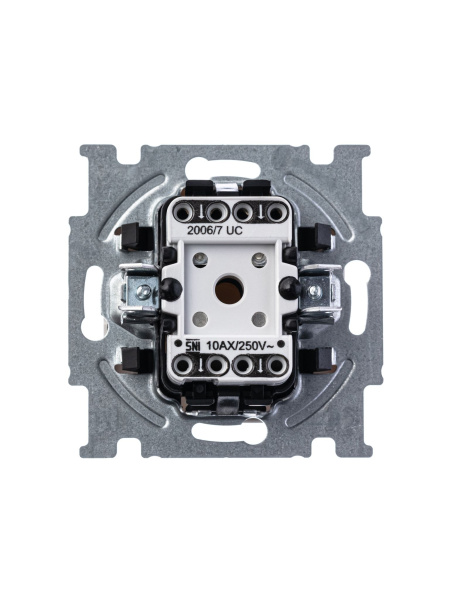 Купить ABB BJB Basic 55 Бел Выключатель перекрёстный 1-клавишный 2CKA001012A2145