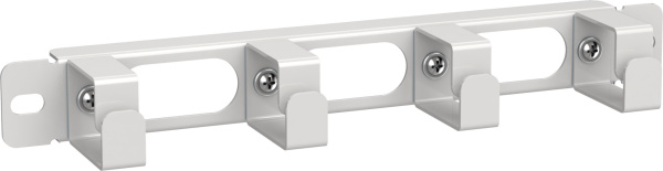 ITK Каб. орг. 10" 1U 4 кольца для шкафа 10" LINEA WS серый CO35-1M4R-LWS