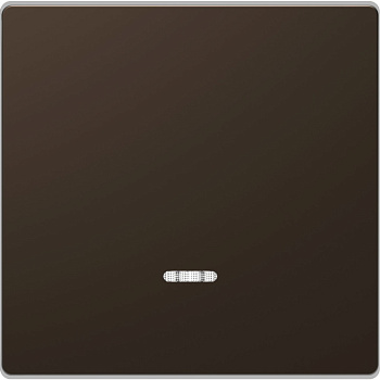 SE Merten D-Life Мокко Клавиша 1-ая с линзой для LED модуля MTN3320-6052