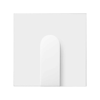 Simon 100 Белый матовый Накладка широкого вывода кабеля 10002051-230