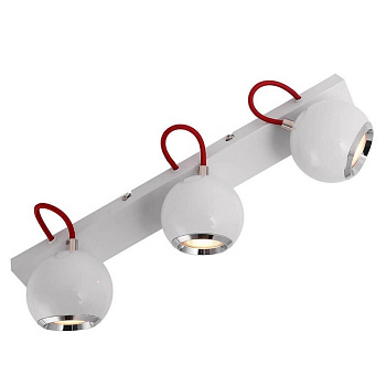 Lussole LOFT Металл Белый /  Металл Светильник настенно-потолочный GU10 50W LSP-9958