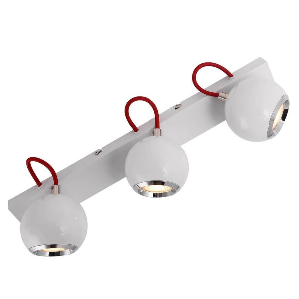 Lussole LOFT Металл Белый /  Металл Светильник настенно-потолочный GU10 50W LSP-9958