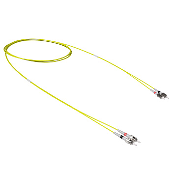 DKC Оптический коммутационный шнур  Duplex ST-UPC/ST-UPC, 9/125 OS2, 1 м