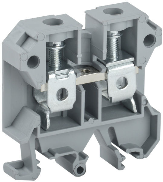 IEK Клемма винтовая КВИ-16мм2 серая