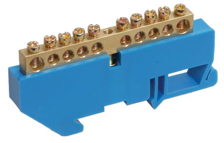 Купить IEK Шина N ноль на DIN-изол ШНИ-6х9-4-Д-С