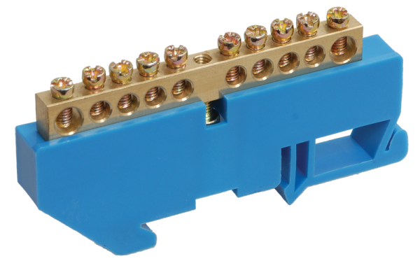 Купить IEK Шина N ноль на DIN-изол ШНИ-6х9-14-Д-С