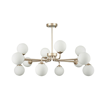 ST Luce SLE106203-12 Светильник подвесной Золото/Белый G9 LED 12*3W