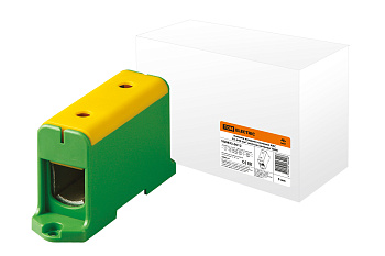 TDM Клемма вводная силовая КВС 35-240 кв.мм. желтая/зеленая SQ0833-0012