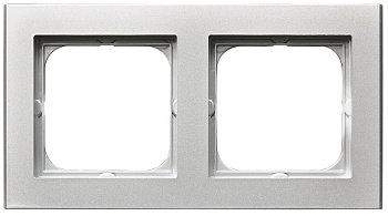 Ospel Sonata Серебро матовое Рамка 2-ая R-2R/38