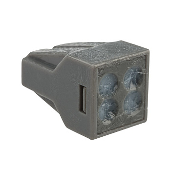 Электромонтажные экспресс-клеммы 773-304 (4*2.5мм² с пастой) Rexant 07-3040