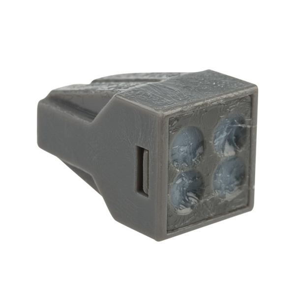 Электромонтажные экспресс-клеммы 773-304 (4*2.5мм² с пастой) Rexant 07-3040