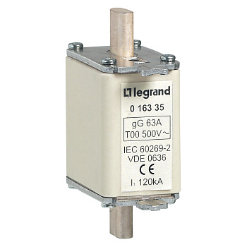 Legrand Плавкая вставка gG 63А с/и,разм.00 016335
