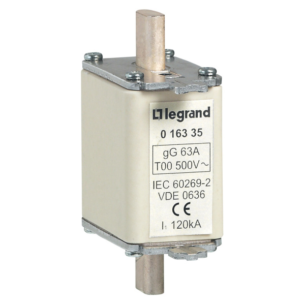 Legrand Плавкая вставка gG 63А с/и,разм.00 016335
