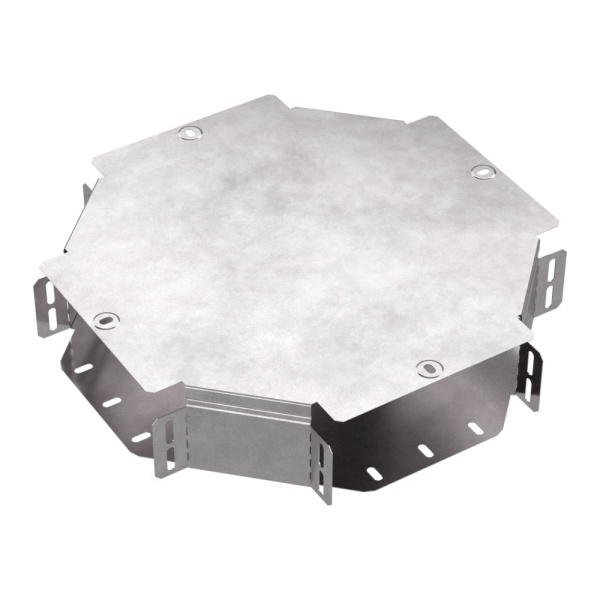 Промрукав Х-образный ответвитель с крышкой Стандарт 200х80 PR16.0463