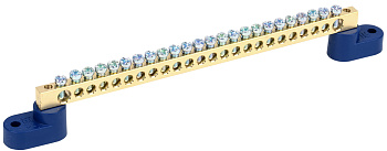 IEK Шина N ноль на двух угловых изол ШНИ-6х9-24-У2-С