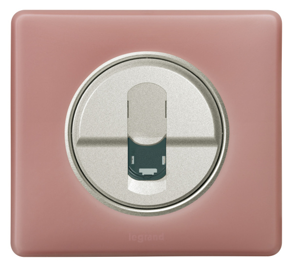 Купить Legrand Celiane Титан Накладка компьютерной 1-ой розетки 068551