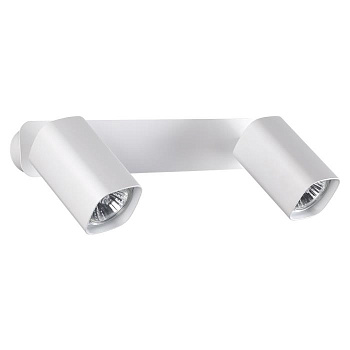 Novotech 370554 NT19 103 белый Накладной светильник IP20 GU10 2*50W 230V GUSTO