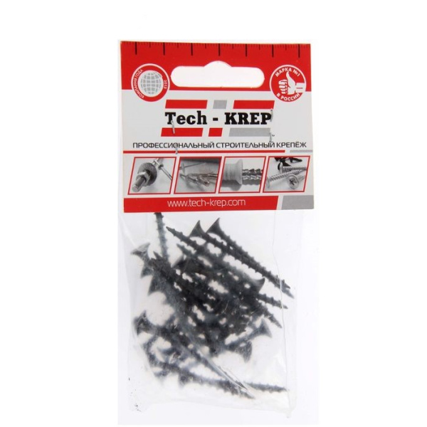 Купить Tech-Krep Саморез ШСГД 3,8х41 (25 шт) - пакет 102372