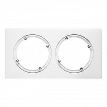 Legrand Celiane Бел Рамка 2 поста IP44 069072