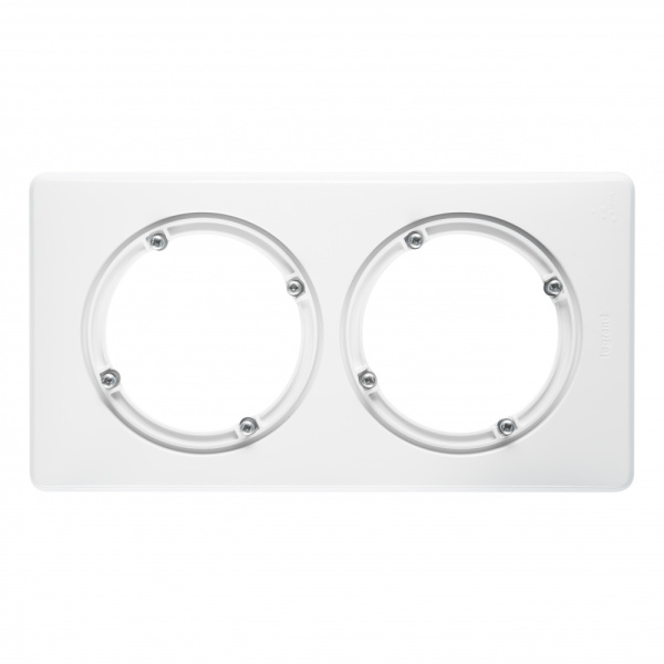 Legrand Celiane Бел Рамка 2 поста IP44 069072